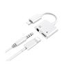 REMAX Concise Series Lightning to Lightning Headphone Jack Audio Adapter