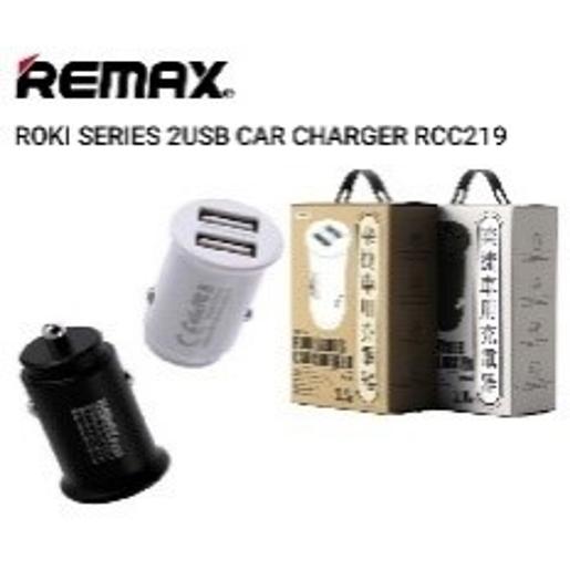 REMAX Dual USB Charging Port Car Charger Roki Series 2.4A Exquisite Design and Portable to Ca