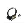 GM Earphone Gaming Mobile 3.5mm In-ear Headphones Metal Bass Headset With mic