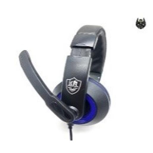 KR Gaming Headset Compatible New PS4 PC Tablet Cellphone, Stereo LED Back
