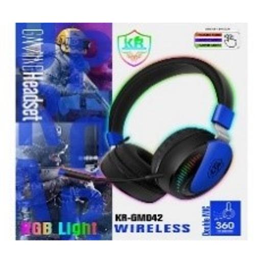 KR Gaming Headset with RGB Light,Inline volume control for simultaneous Chat & Game sound