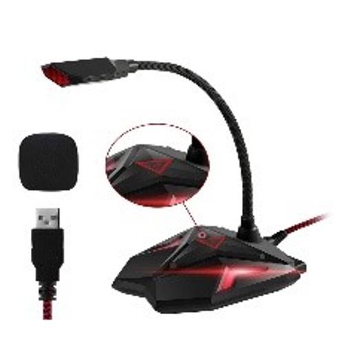 YANMAI DESKTOP USB GAMING Microphone for Computer (Mac & PC) with LED Light, Podcast, Streaming,