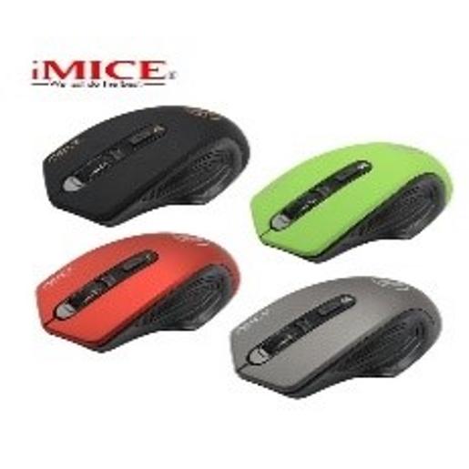 iMICE 2.4G Wireless Portable Gaming Mouse with USB Receiver, 800/1200/1600 3 Adjustable DPI