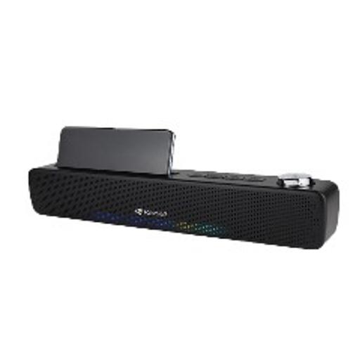 Kisonli portable Bluetooth wireless speaker tws with RGB LED speaker evie smart headset for