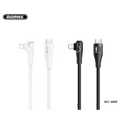 REMAX Carry Series 20W 90° Elbowed Fast Charging Data Cable (type C-Lightning)