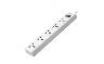 HUNTKEY Universal Power Strip 5x Outlet AC 220240V Surge Protector 3M