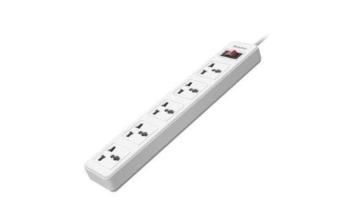 HUNTKEY Universal Power Strip 5x Outlet AC 220240V Surge Protector 3M