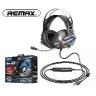 REMAX Professional Gaming Headphone HD Bass Stereo Wired RGB Lighting Game Headset with Micro