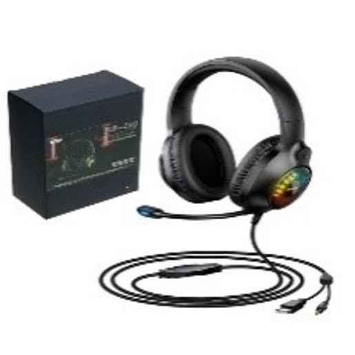 REMAX Gaming Headphone With Mic Wired Headset HD Sound 50MM Speaker RGB Lighting Earphone