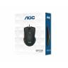 AOC Wired 6 Keys 2400DPI Optical RGB Light Ergonomic Gaming USB Mouse
