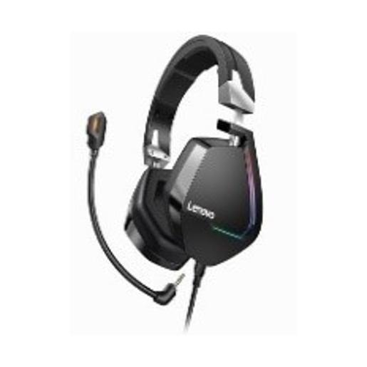 LENOVO Head-mounted Wired USB Gaming Headset with RGB Autonomous Noise Reduction Detachable Mi