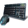Rapoo V100S Adjustable Backlit Gaming Keyboard & Optical Gaming Mouse Combo | Color: Black |