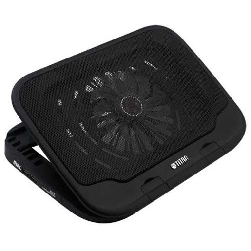 TITAN Cooling Pad for Laptop up to 15.6"" with 1 Fan