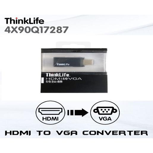 LENOVO HDMI To VGA Converter Adapter Without audio