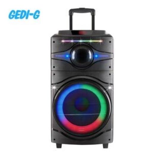GEDI-G 12 INCH Bluetooth Speaker,Bluetooth/USB /FM/Microphone input, Actual power: 80W,