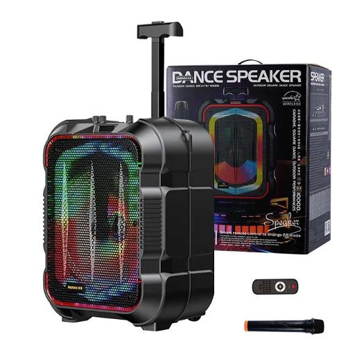 REMAXTHUNDER SERIES OUTDOOR SQUARE DANCE SPEAKERSpeaker With Mic, 10000mAh,