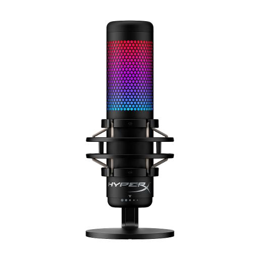 HYPERX QuadCast S – RGB USB Condenser Microphone for PC  PS4  PS5 and Mac
