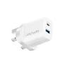 PROMATE BIPLUG-2 17W HIGH-SPEED DUAL PORT CHARGER WT