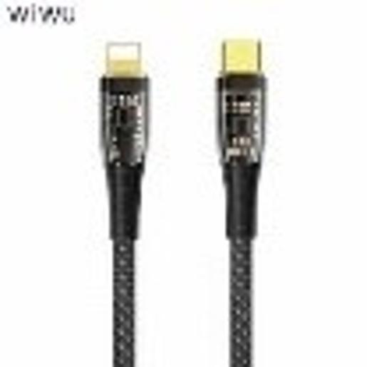 WIWU 20W  TYPE-C TO IOS FAST CHARGING & DATA CABLE BLACK