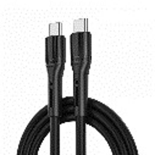 WIWU ARMOR 100W TYPE-C TO TYPE-C CHARGING CABLE 1M - BLACK