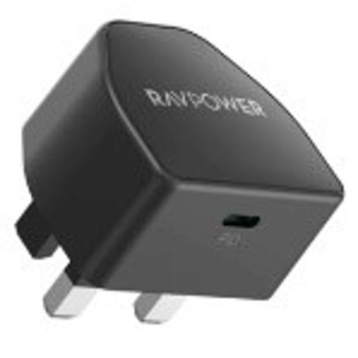 RAVPower PD20W charger Black Global Version UK version
