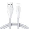 JOYROOM Surpass Series 2.4A USB-A to Lightning Fast Charging Data Cable 3m 3A WHITE