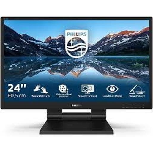 PHILIPS LCD 242B9T 24"" TOUCH SCREEN, FHD IPS, 10-POINT CAPACITIVE TOUCH, USB 3.1 HUB, SPEAKER