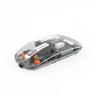 WIWU CRYSTAL TRANSPARENT MAGNETIC WIRELESS MOUSE - BLACK