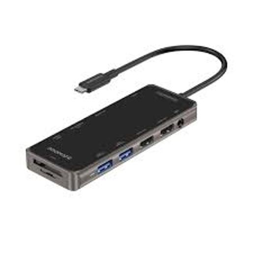Promate PRIMEHUB-PRO.GRY 11-in-1 USB Multi-Port Hub with USB-C Connector