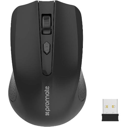 Promate Clix-8 2.4G Wireless Mouse, Portable Optical Wireless Mouse -  Mac OS, Windows, Andro