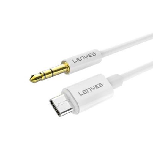 LENYES AX102 AUX 3.5 TO TYPE-C ADAPTER CABLE 1M
