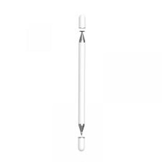 WIWU PENCIL ONE 2 IN 1 PASSIVE STYLUS WITH MAGNETIC COVER - WHITE