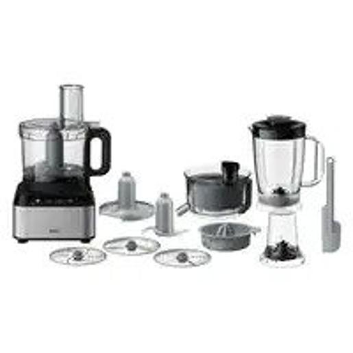 BRAUN food processor DualControl system with variable speed