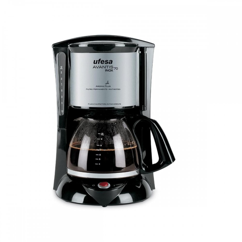 UFESA COFFEE MACHINES ORANGE 1.25L Black Coffee