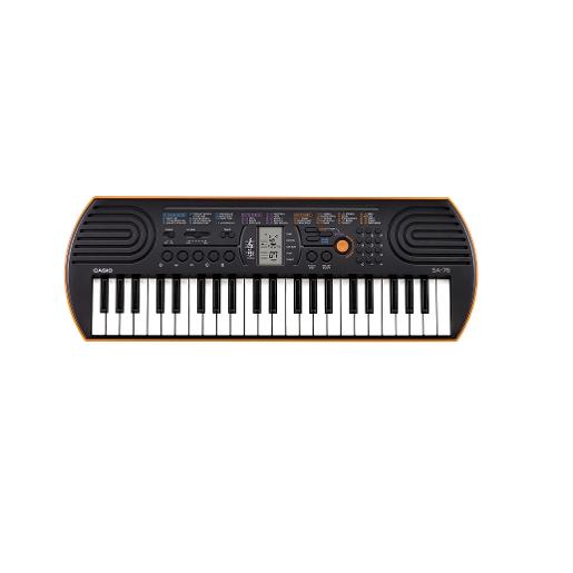 Casio mini keyboard| 44 mini size Keys (SA-76)