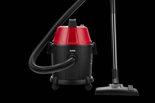 sona vacuum cleaner 1800 watt  red color