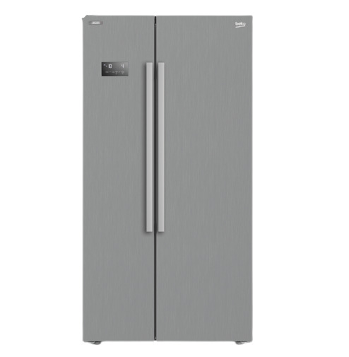 BEKO, Refrigerator, SBS, 640 L, Harvest fresh ,Inox, Neo Frost, ProSmart Inverter Compres