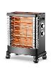 ELECTROMATIC Quartz Heater Electric Black