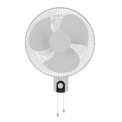 Magic Wall Fan  - 20 inch - 5 Blade  - 3 Speed - Silent - Led - Timer - White -Remote