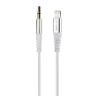 REXOM 3.5AUX Lightning Audio Cable , white, 1m, You get the best sound possible with this lig