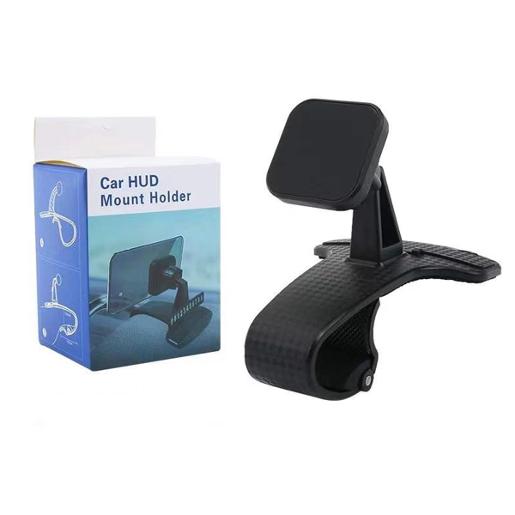 REXOM Magnetic HUD Car Phone Holder Black Universal car phone holder comes with a magnetic cla