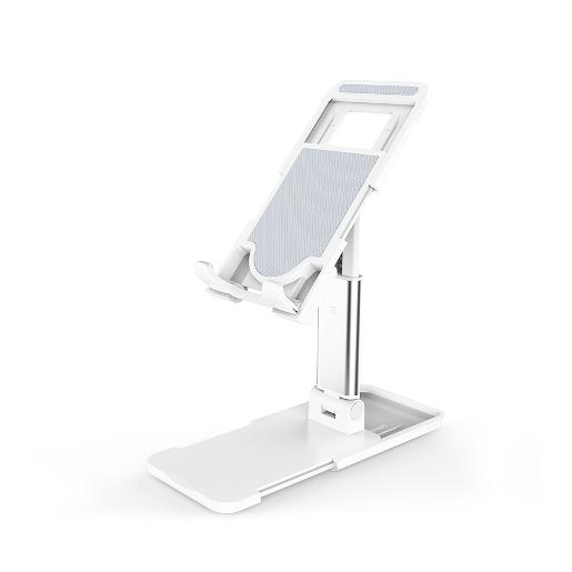 REXOM Folding Desk  Stand For Phone/Tablet White With its innovative foldable design, the d