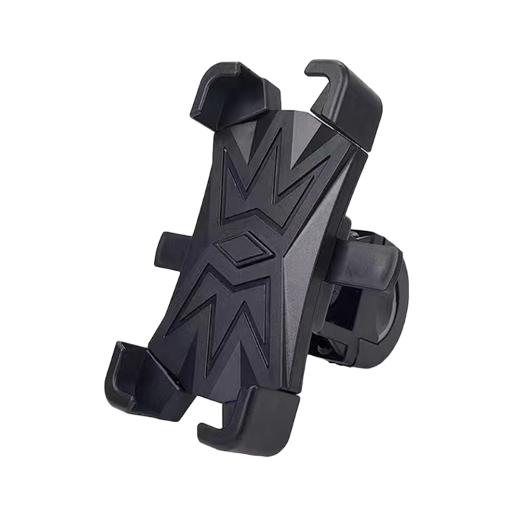 REXOM Bike Handlebar  Phone Holder Black Bike handlebar phone holder with a strong grasp preve
