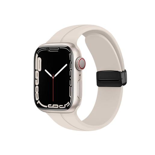 Generic Simple Magnetic Buckle Apple Watch Band for Apple Watch (42/44/45/49mm)
