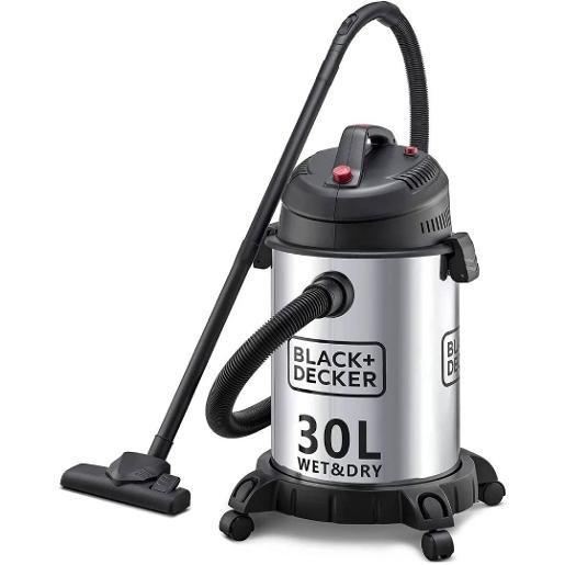 BD_30L Wet & Dry Drum Vacuum Cleaner 1400W STEEL