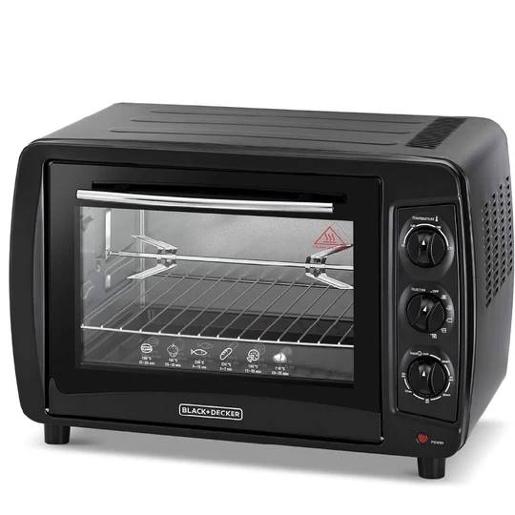 Black  Decker_35L 1500WToaster Oven with Double Glass_فرنBLACK