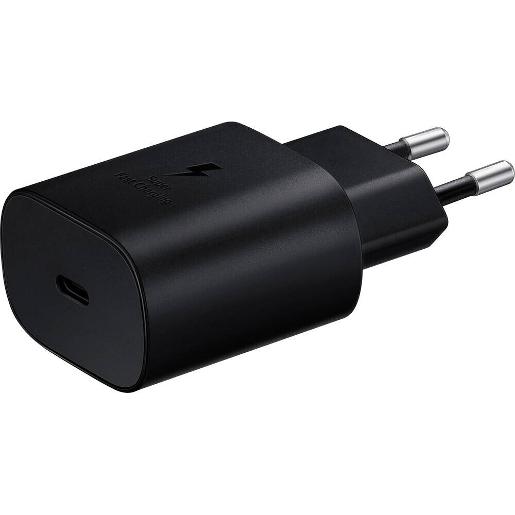 Samsung Travel Adapter (25W)_Without Cable | Type : Power | Color : BLACK | Additional inf