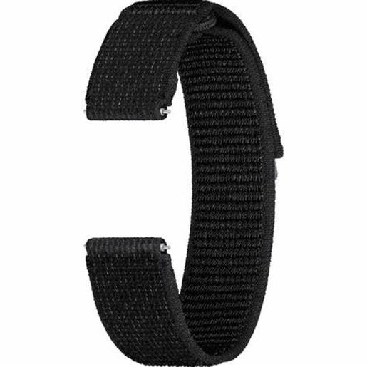 Samsung Watch6 Fabric Band Wide M/L,BLACK