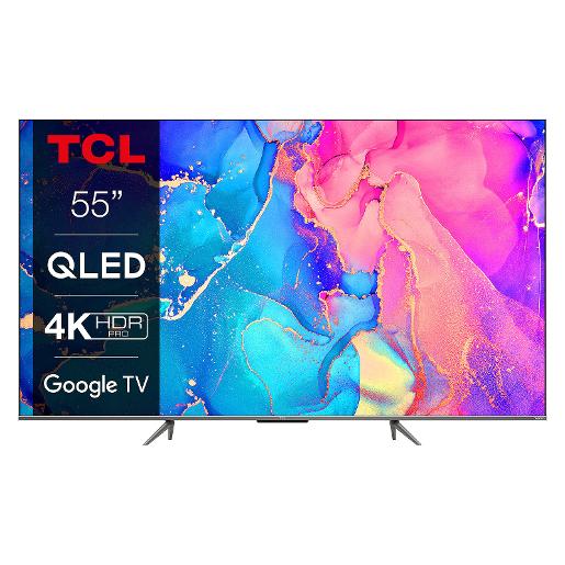TCL 55"" LED TV4K,Q-LED,Google TV,Ok Google,120Hz DLG,Dolby Vision & Atmos,2.1HDMI,ONKYO