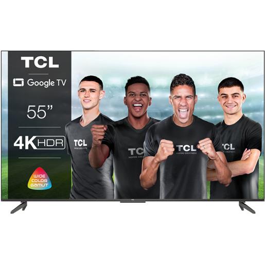 TCL 55"" LED TV 4K HDR,WCG,Dolby Vision/Atmos,MEMC,HDMI 2.1,OK Google,Google Duo,EDGELESS DESI